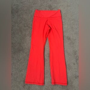 aerie Bright Red Boot Cut Flare Pants